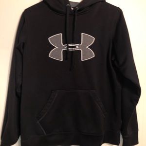 Black under armour hoodie